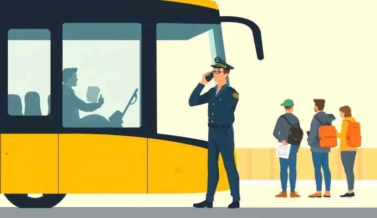 Moderný nízkopodlažný mestský kĺbový autobus stojaci na zastávke verejnej dopravy