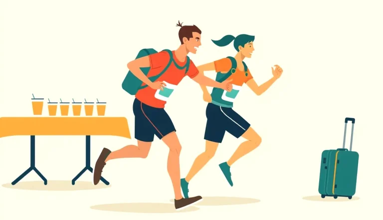Bežci na štarte mestského maratónu v zahraničí