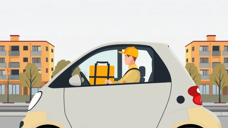 Mladý vodič si po autonehode obzerá poškodený predný nárazník jazdeného auta