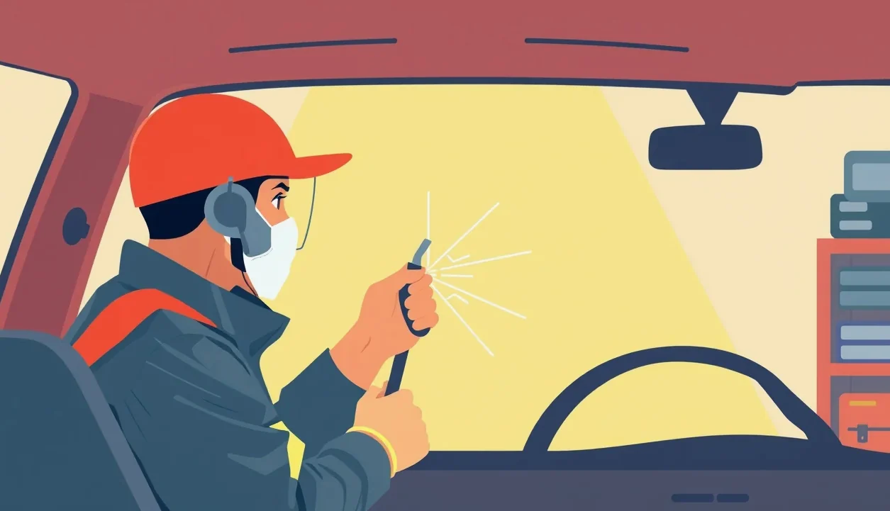 Kontrola identifikačného čísla VIN na karosérii osobného automobilu