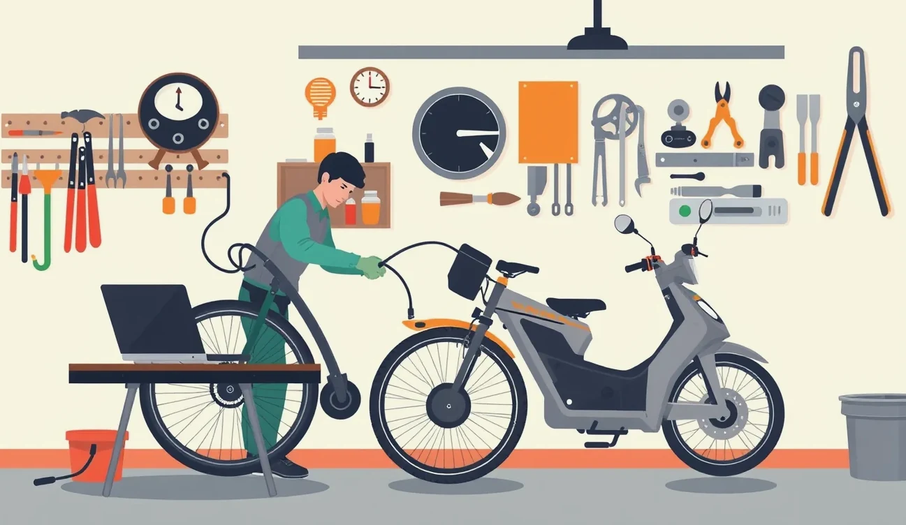 Policajná hliadka kontrolujúca doklady cyklistu na cyklotrase