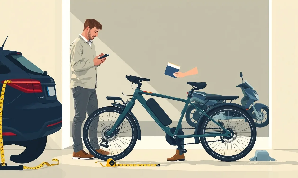Detail poškodeného kolesa bicykla a blatníka osobného auta po kolízii