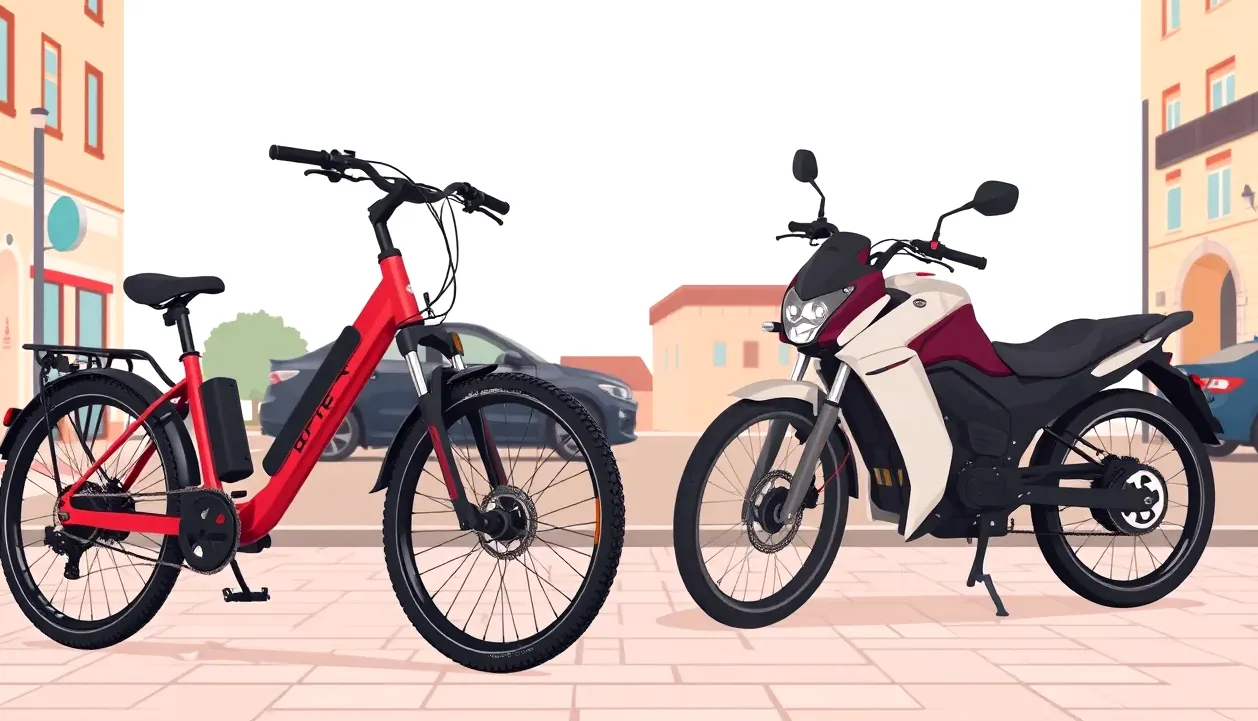 Mestský zdieľaný elektrobicykel zaparkovaný v nabíjacej stanici