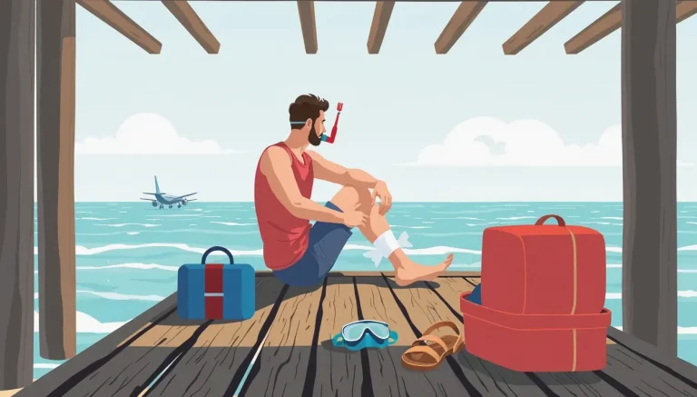 Potápač s výstrojou skúma koralový útes v priezračnom oceáne