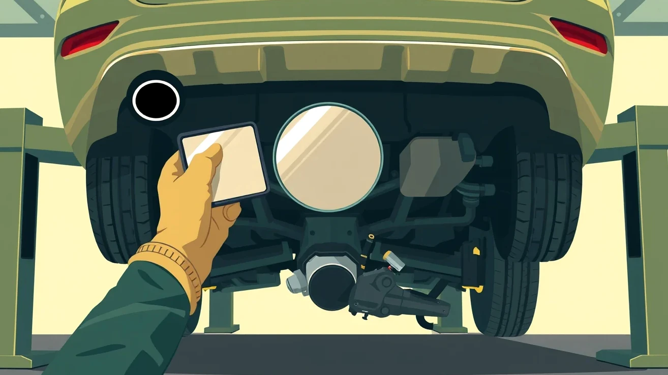 Detailný pohľad na výrobné číslo VIN vyrazené na nosnom ráme nákladného automobilu