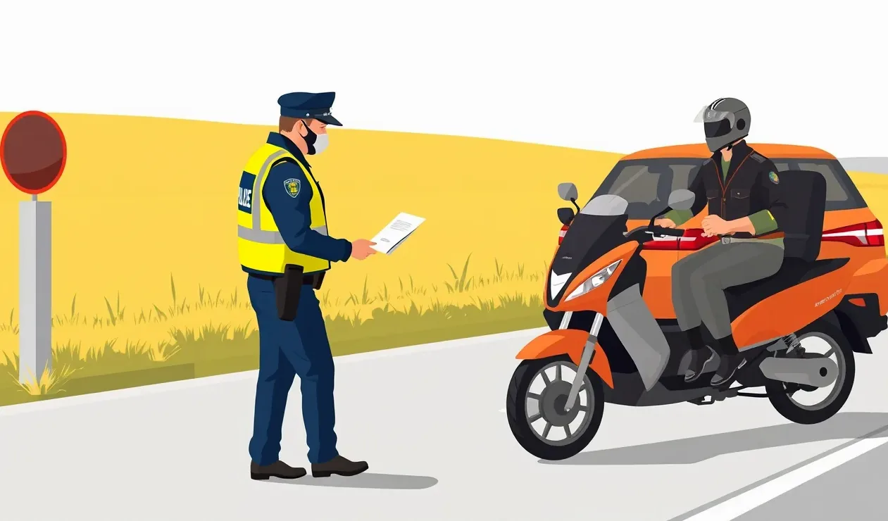 Moderný trojkolesový motocykel kategórie L5e zaparkovaný na asfaltovej ceste pred zákrutou