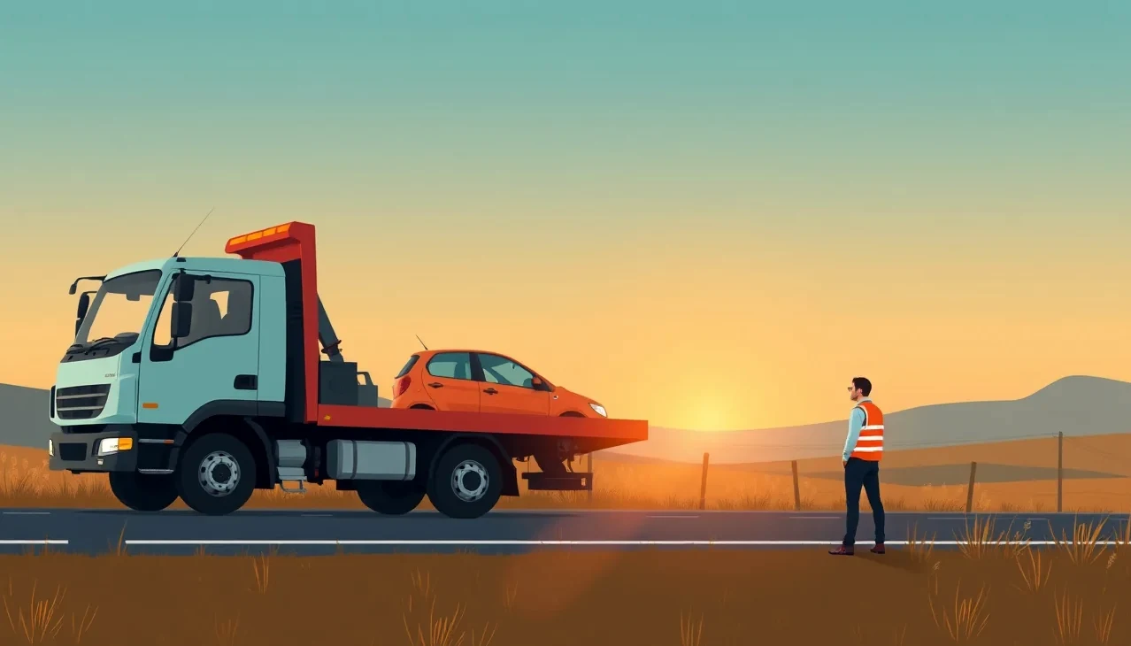 Automechanik v zmluvnom servise prezerá poškodený podvozok na zdviháku