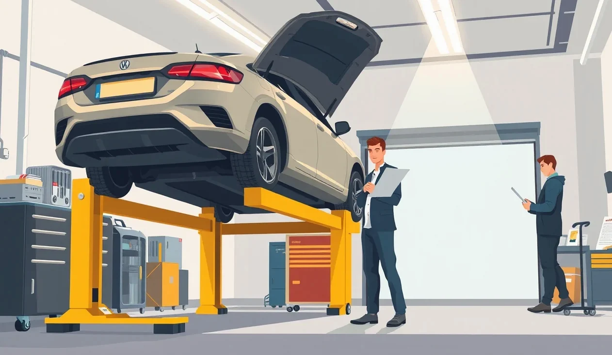 Asistenčné odťahové vozidlo nakladá nepojazdné auto na diaľnici