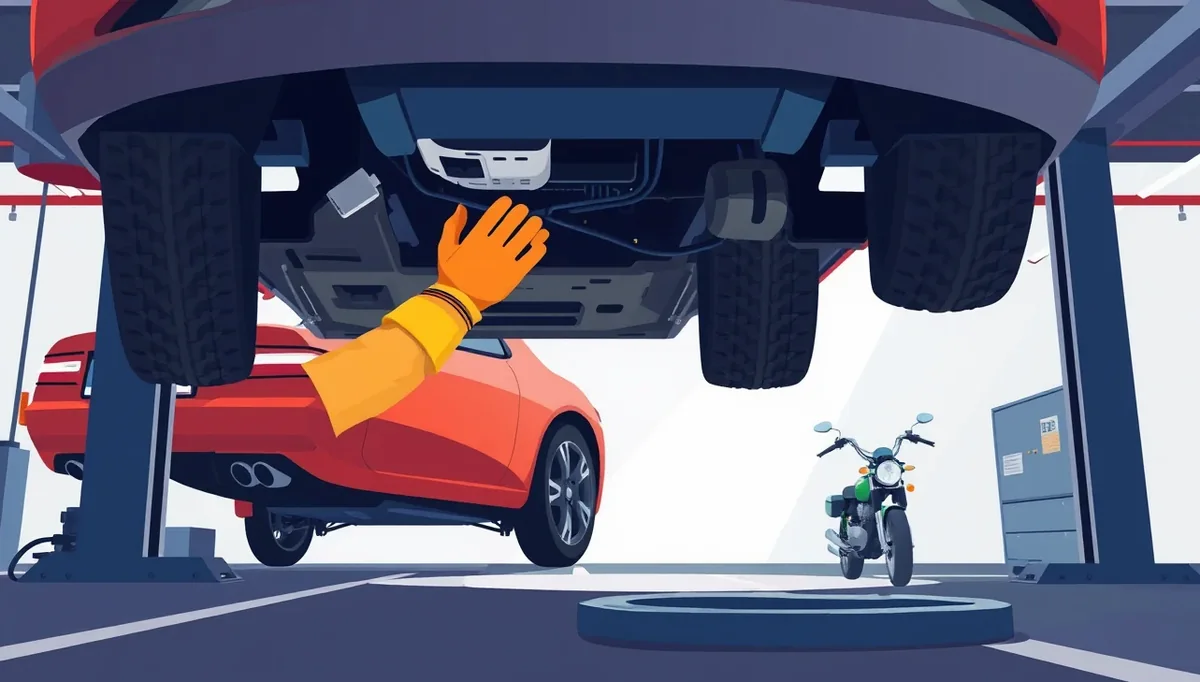 Firemný elektromobil pripojený k nabíjacej stanici na firemnom parkovisku